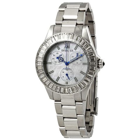 Angel Crystal Mother of Pearl Dial Ladies Watch 28450