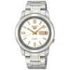 5 Silver Stainless Steel Automatic Men's Watch SNKK09