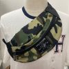 Túi Đeo Chéo Xanh Lính Phối Da 2 Bên True Religion - New - T01
