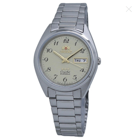 Tri Star Automatic Champagne Dial Unisex Watch FAB00003C9