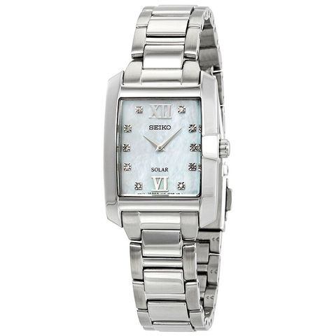 Diamonds White Mother of Pearl Dial Ladies Watch SUP377