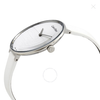 Rise White Dial White Leather Ladies Watch K7A231L6