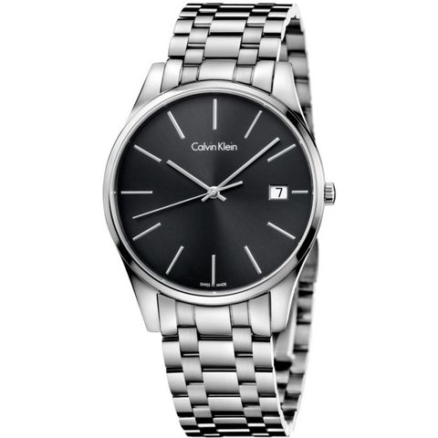 Time Quartz Black Dial Men's Watch K4N21141