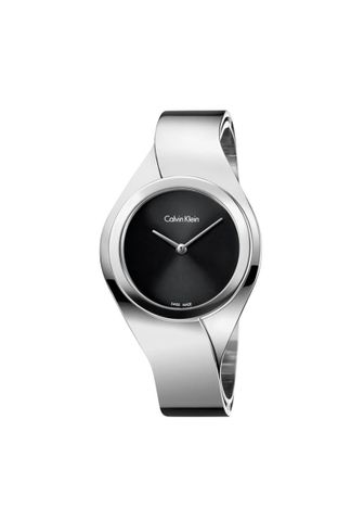 Senses Black Dial Ladies Small Bangle Watch K5N2S121