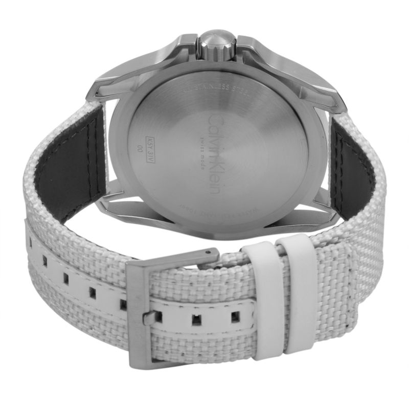 Mua đồng hồ Calvin Klein Earth White Dial Men's Watch K5Y31VK6 – Thiên  Đường Hàng Hiệu