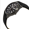 Flight Black Dial Black Leather Men's Watch FUNG2003B