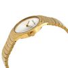 Whirl Silver Dial Yellow Gold-tone Ladies Watch K8A23546