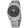 5 Automatic Black Dial Stainless Steel Men's Watch SNKL45J1
