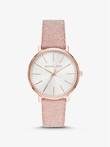 Pyper Rose Gold-Tone Swarovski® Crystal Embellished Watch MK2884