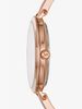 Jaryn Rose Gold-Tone and Acetate Watch MK4343