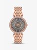 Darci Celestial Pavé Rose Gold-Tone Watch MK4408