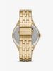 Oversized Benning Gold-Tone Watch MK4428