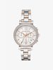 Sofie Pavé Two-Tone Watch MK6558