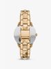 Runway Mercer Gold-Tone and Pearl Watch MK6689