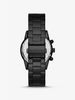 Ritz Black-Tone Watch MK6725