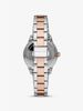 Oversized Runway Pavé Two-Tone Watch Set MK6727