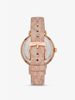 Oversized Jayne Rose Gold-Tone and Logo Watch MK7130