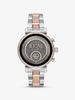 Gen 4 Sofie Pavé Two-Tone Smartwatch MKT5064