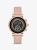 Access Gen 4 Sofie Rose Gold-tone and Embossed Silicone Smartwatch MKT5068