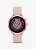 Michael Kors Access Gen 4 MKGO Pink-Tone and Silicone Smartwatch MKT5070