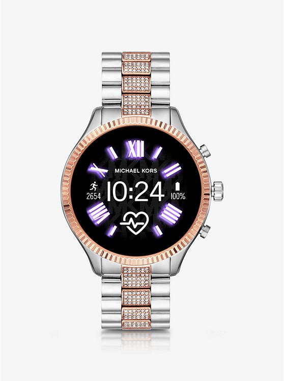 Mua Michael Kors Gen 5 Lexington Pavé Two-Tone Smartwatch MKT5081 – Thiên  Đường Hàng Hiệu