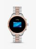 Gen 5 Lexington Pavé Two-Tone Smartwatch MKT5081