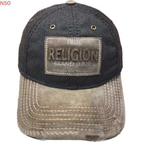 Nón True Religion Xám Nâu Nhạt - New - N50