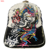 Nón Đen Trắng Hình Con Rồng Four Forty One - New - N61 - NA04
