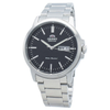 Automatic Black Dial Stainless Steel Men's Watch RA-AA0C01B19B