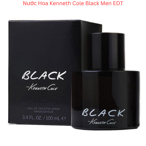 Nước Hoa Nam Kenneth Cole Black Men EDT - New