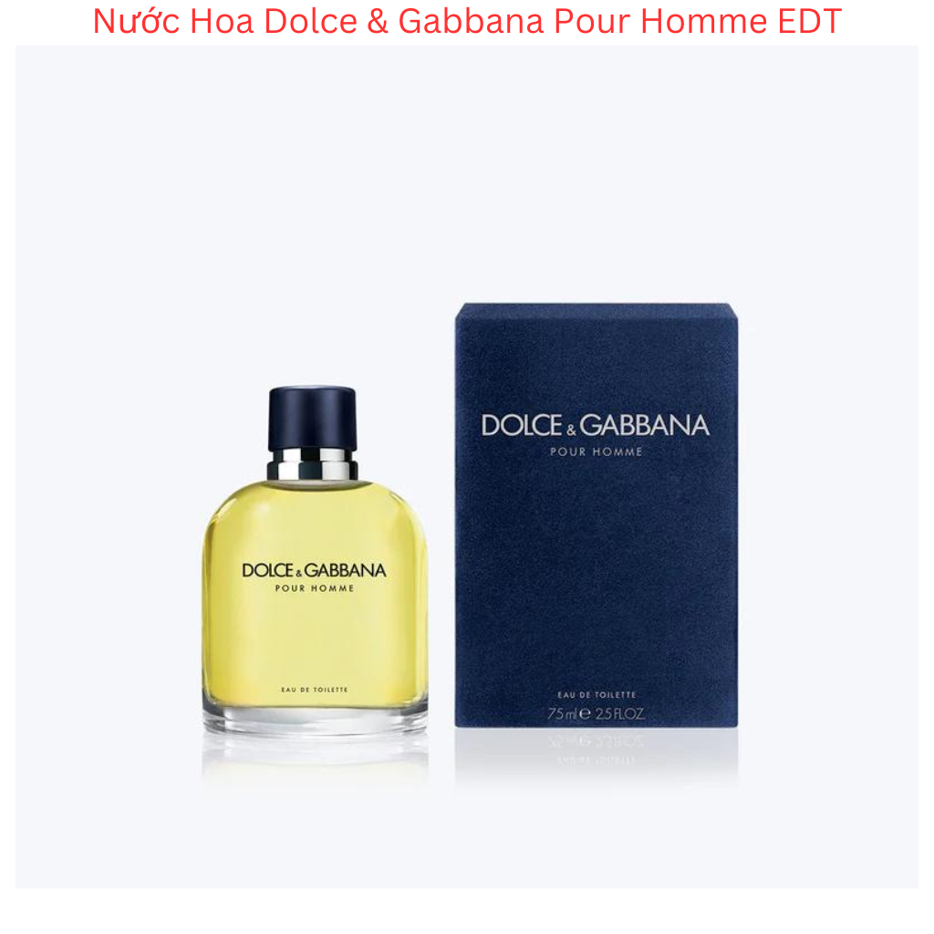 Nước Hoa Dolce & Gabbana Pour Homme - New - EDT