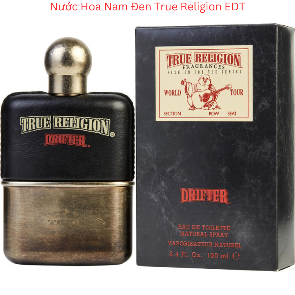 Nước Hoa True Religion Đen Drifter - New - EDT