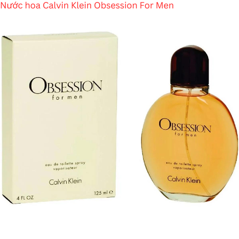 Nước Hoa Nam Calvin Klein Obsession For Men EDT - New