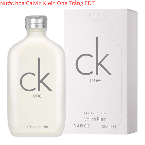 Nước Hoa CK Calvin Klein One Trắng - New - EDT