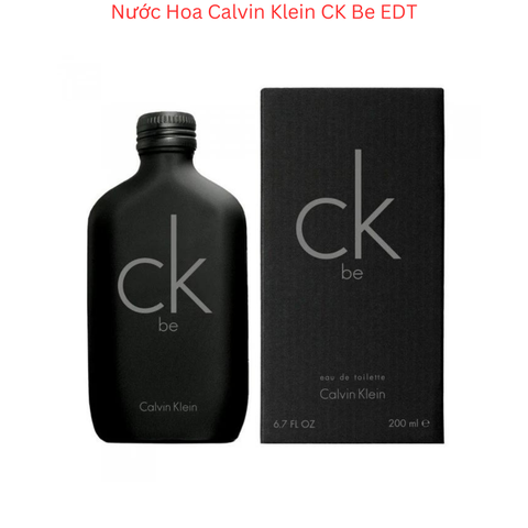 Nước Hoa CK Calvin Klein Be Đen - New - EDT