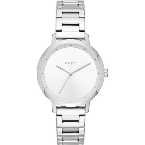The Modernist Silver Dial Stainless Steel Ladies Watch NY2635