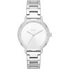 The Modernist Silver Dial Stainless Steel Ladies Watch NY2635