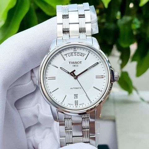 T-Classic Automatic III Day Date White Dial Men's Watch T065.930.11.031.00