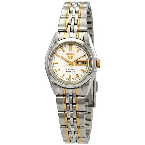 Series 5 Automatic White Dial Ladies Watch SYMA35