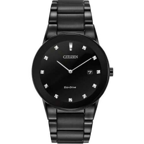 Axiom Black Dial Men's Watch AU1065-58G