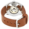 Star Automatic Black Dial Brown Leather Men's Watch SDK02001B0