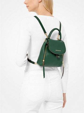 Viv Extra-Small Pebbled Leather Backpack 30H9GVBB0L