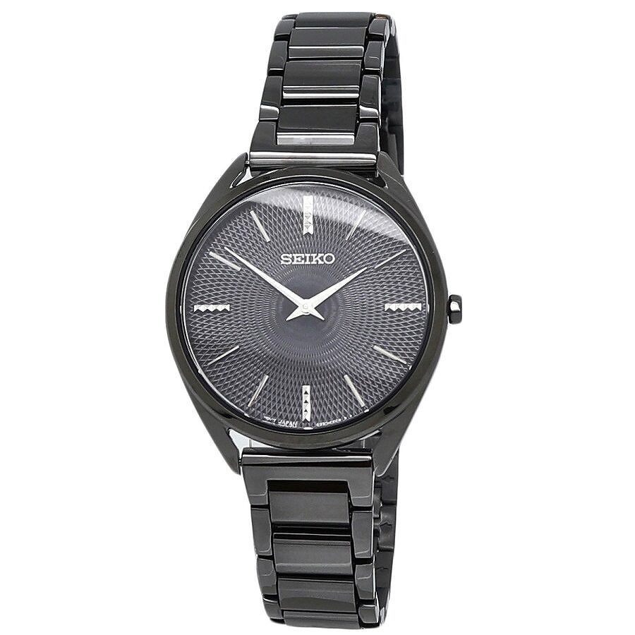 Mua đồng hồ Seiko Conceptual Quartz Black Dial Ladies Watch SWR035 – Thiên  Đường Hàng Hiệu