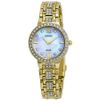 Solar Crystal White Mother of Pearl Dial Ladies Watch SUP364