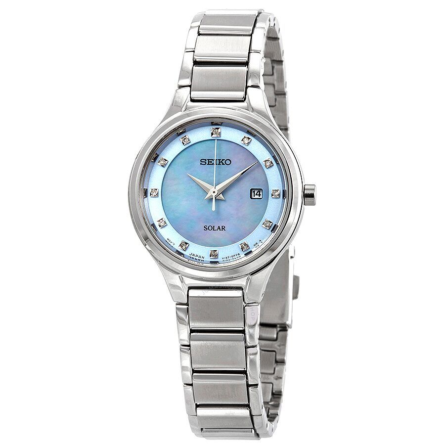 Diamonds Blue Mother of Pearl Dial Ladies Watch SUT351