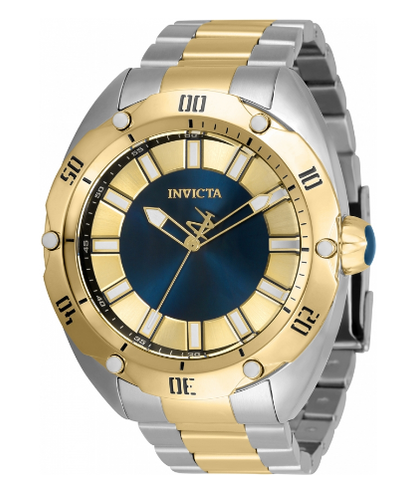 Venom QuartzGold and Blue Dial Men's Watch 33765