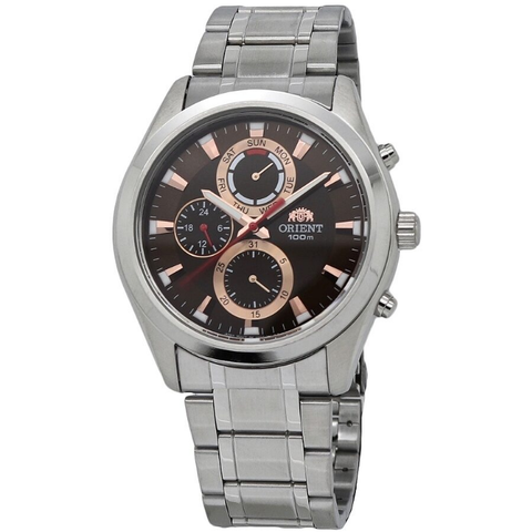 Chronograph Quartz Brown Dial Men's Watch FUY07002T0