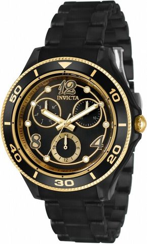 Anatomic Quartz Black Oyster Dial Ladies Watch 30375