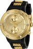 Angel Chronograph Quartz Crystal Gold Dial Ladies Watch 29517