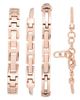 Quartz Pink Dial Ladies Watch and Bracelet Set AK/3578BHST